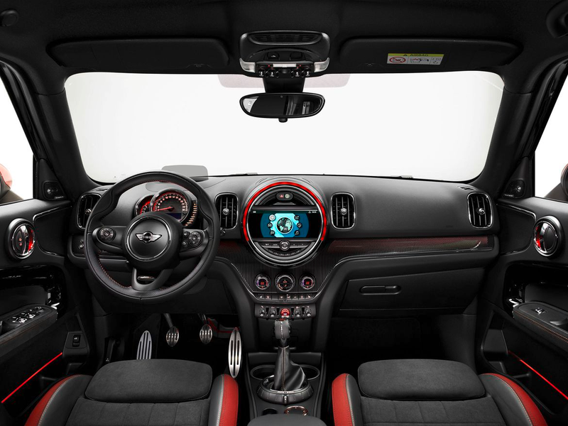 Illustration for article titled The 2017 Mini John Cooper Works Countryman: It's What's On The Inside That Counts